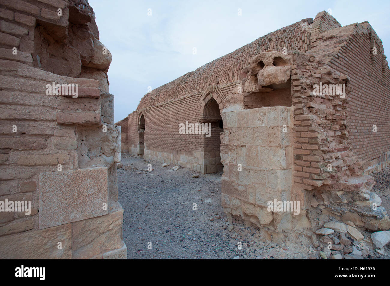 Ruins Of Qasr Tuba Castle Built In The 8th Century During The Umayyad ...