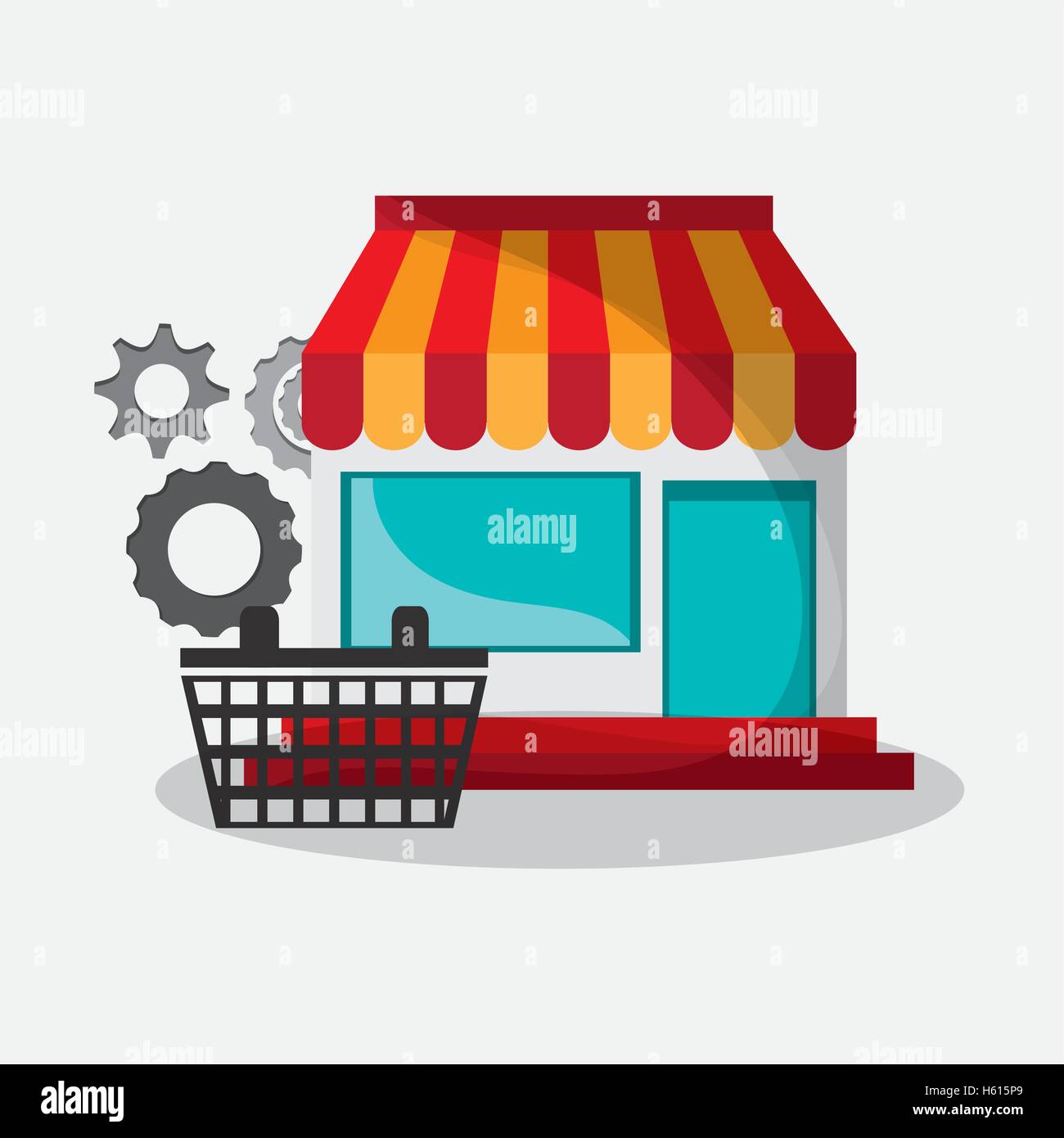 Store and digital marketing design Stock Vector Image & Art - Alamy