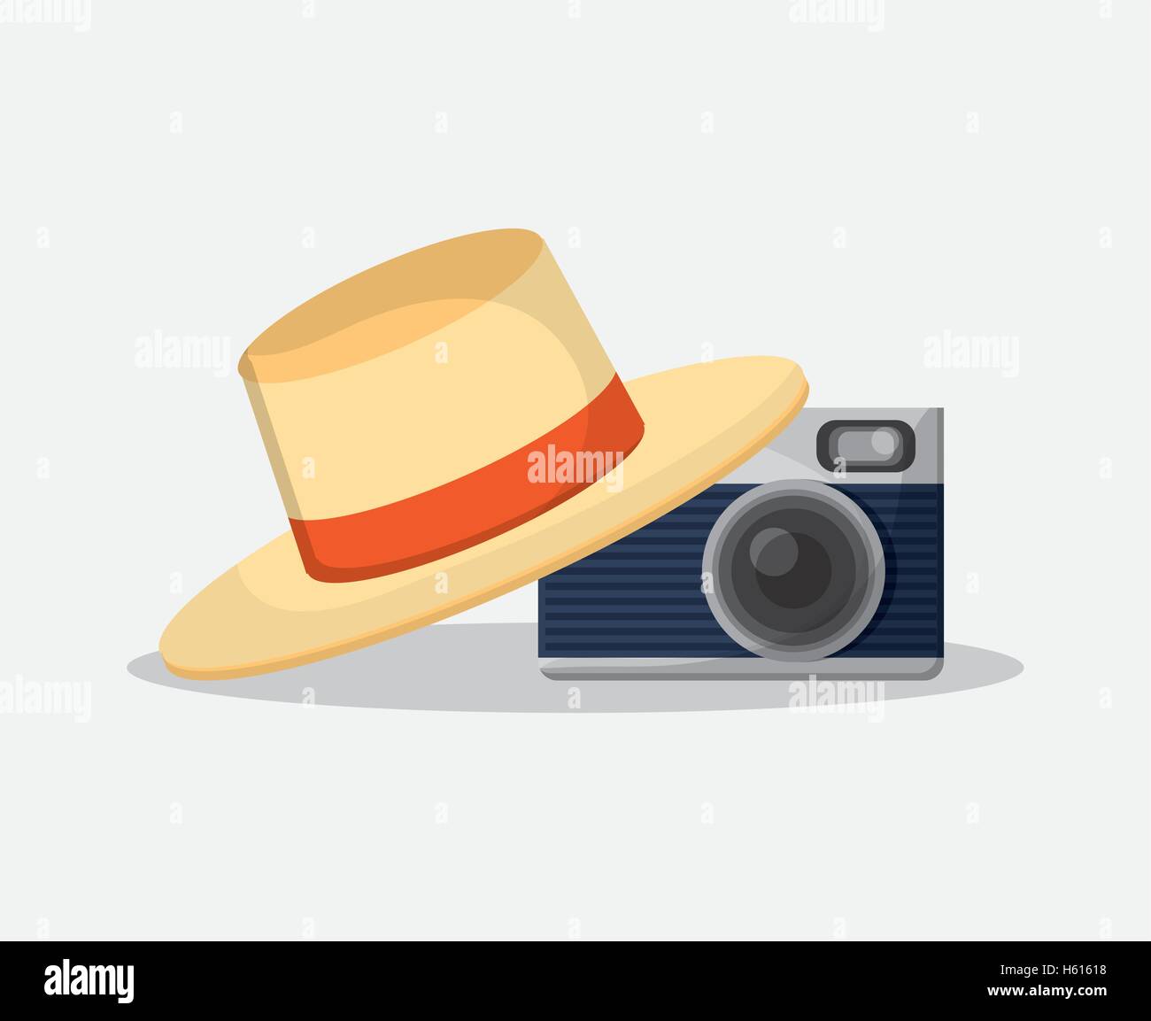 Camera of summer and vacation design Stock Vector Image & Art - Alamy