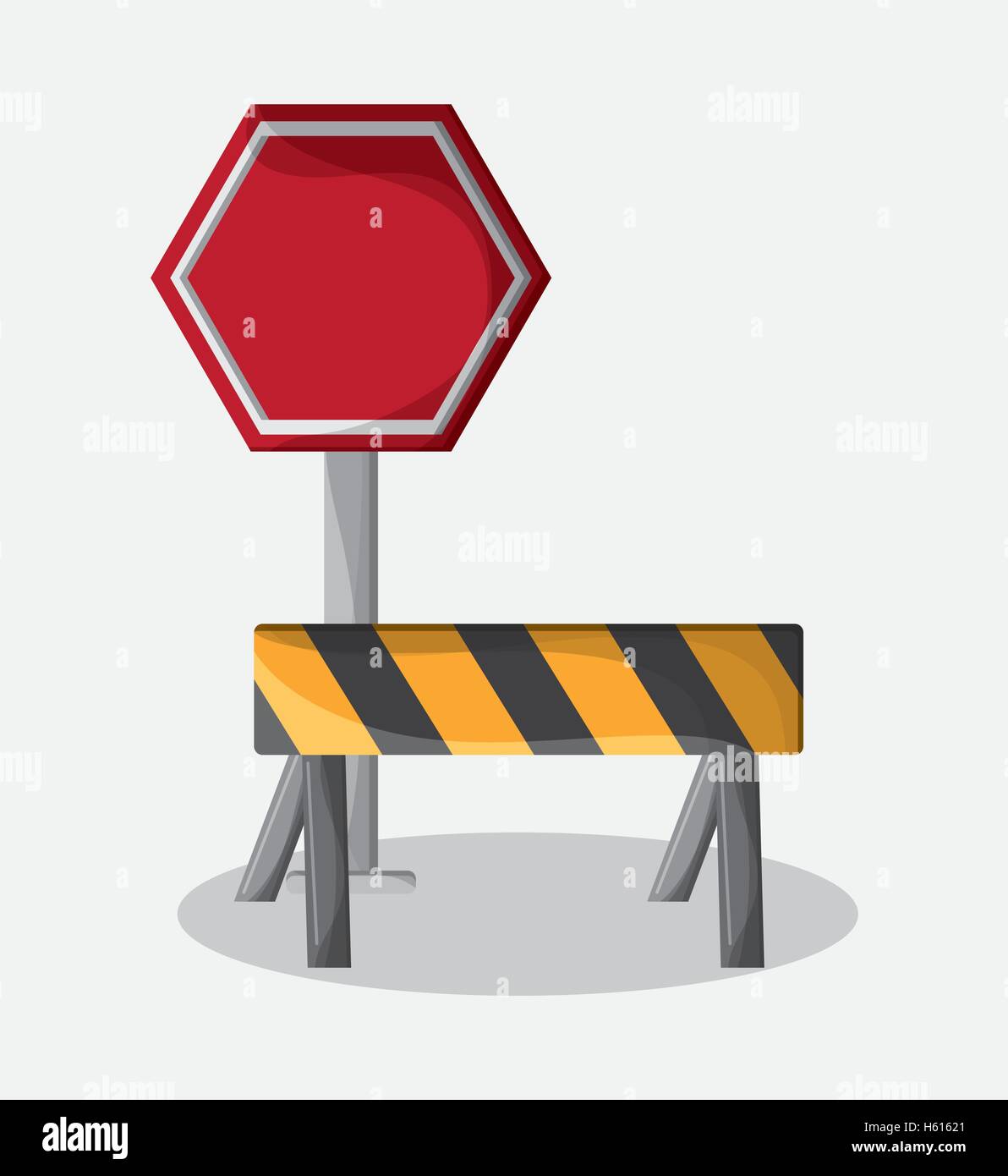 Barrier of under construction design Stock Vector Image & Art - Alamy