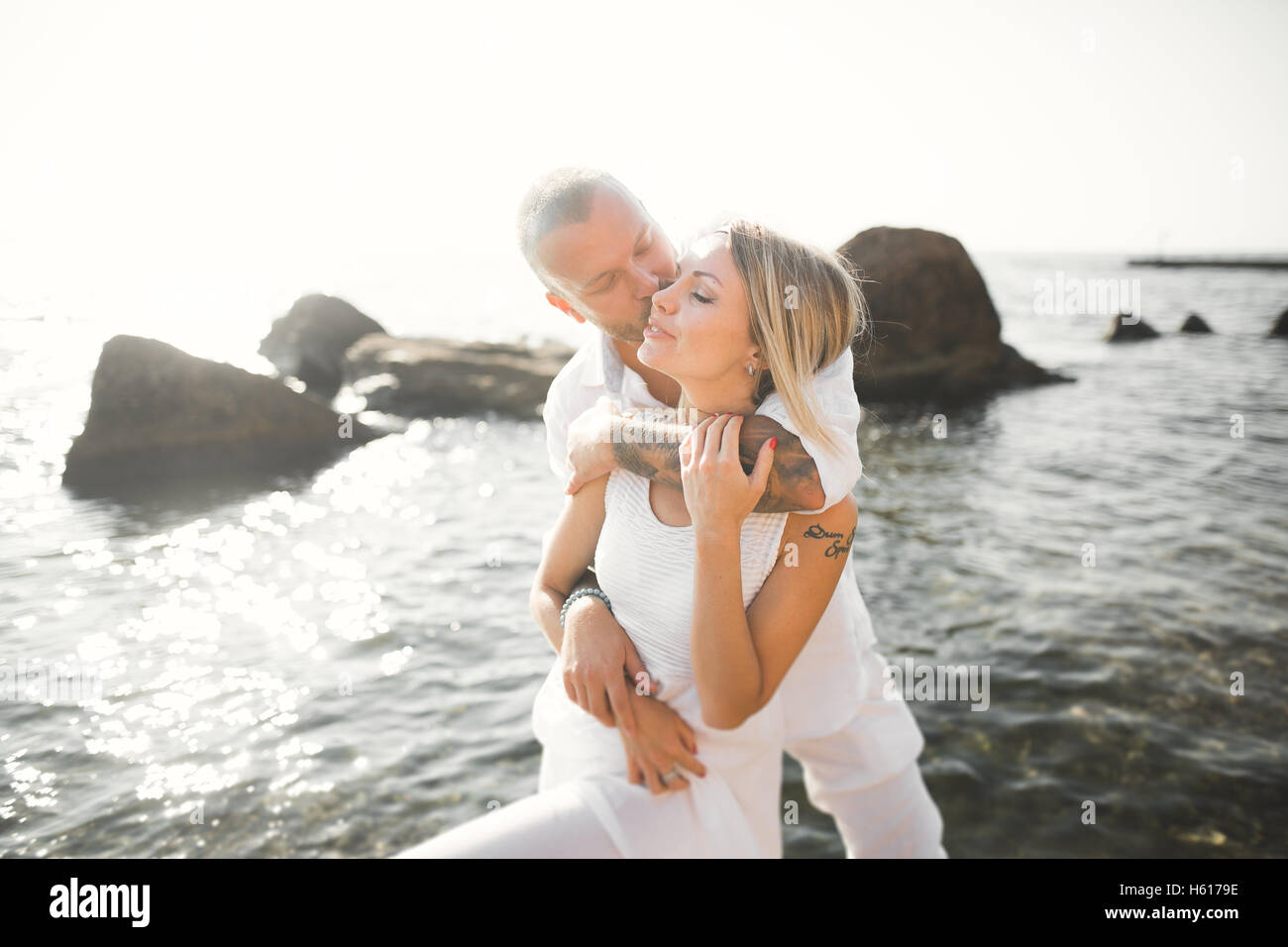 Happy married couple fun hi-res stock photography and images - Alamy