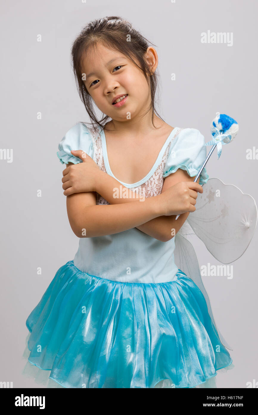 Ballerina in ballet dress, isolated on white background Stock Photo - Alamy