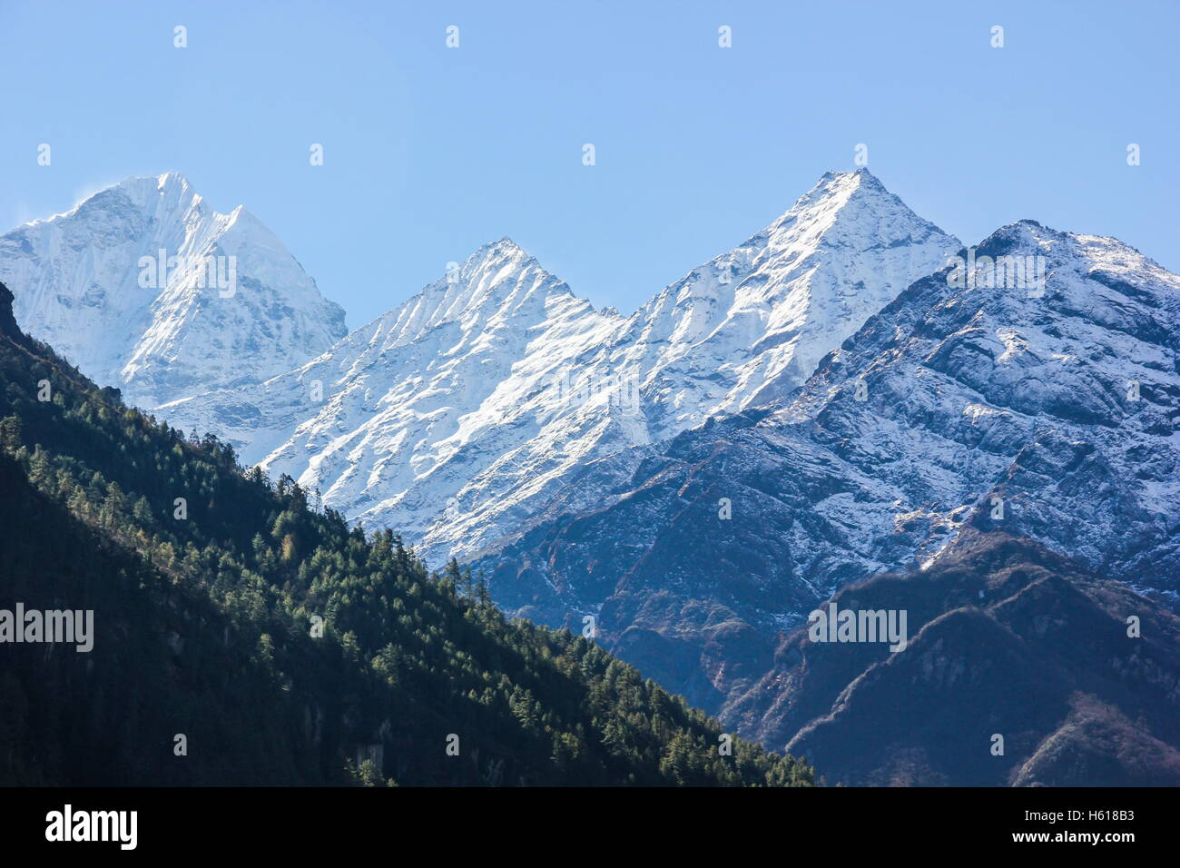 Himalayas, Nepal. Stock Photo