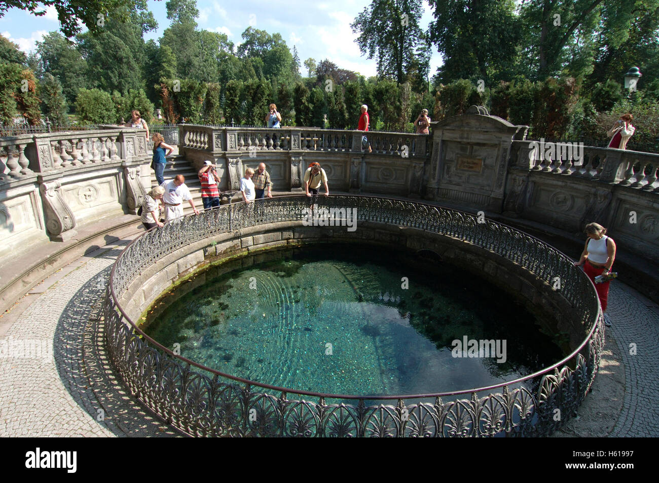 Spring, source of th. Danube, Donaueschingen, Black Forest, Germany Stock Photo 124189779 Alamy