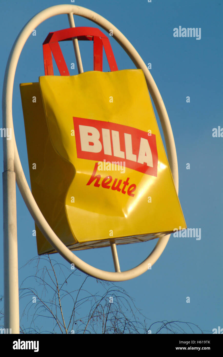 Billa supermarket Stock Photo