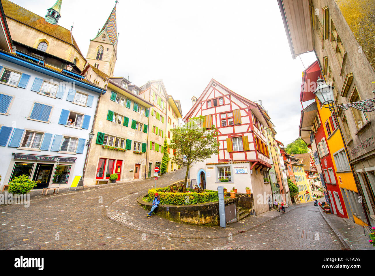 wallpapers City Baden Switzerland https www alamy com stock photo baden old town in switzerland 124191013 html
