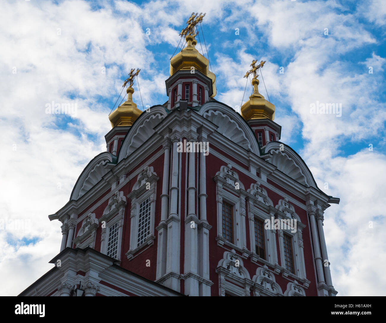 Novodevichy Convent tower Stock Photo