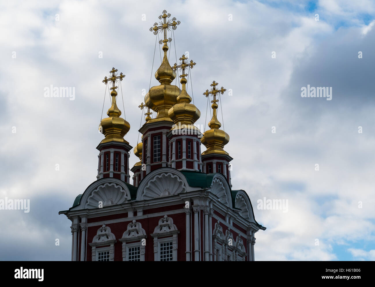 Novodevichy Convent tower Stock Photo