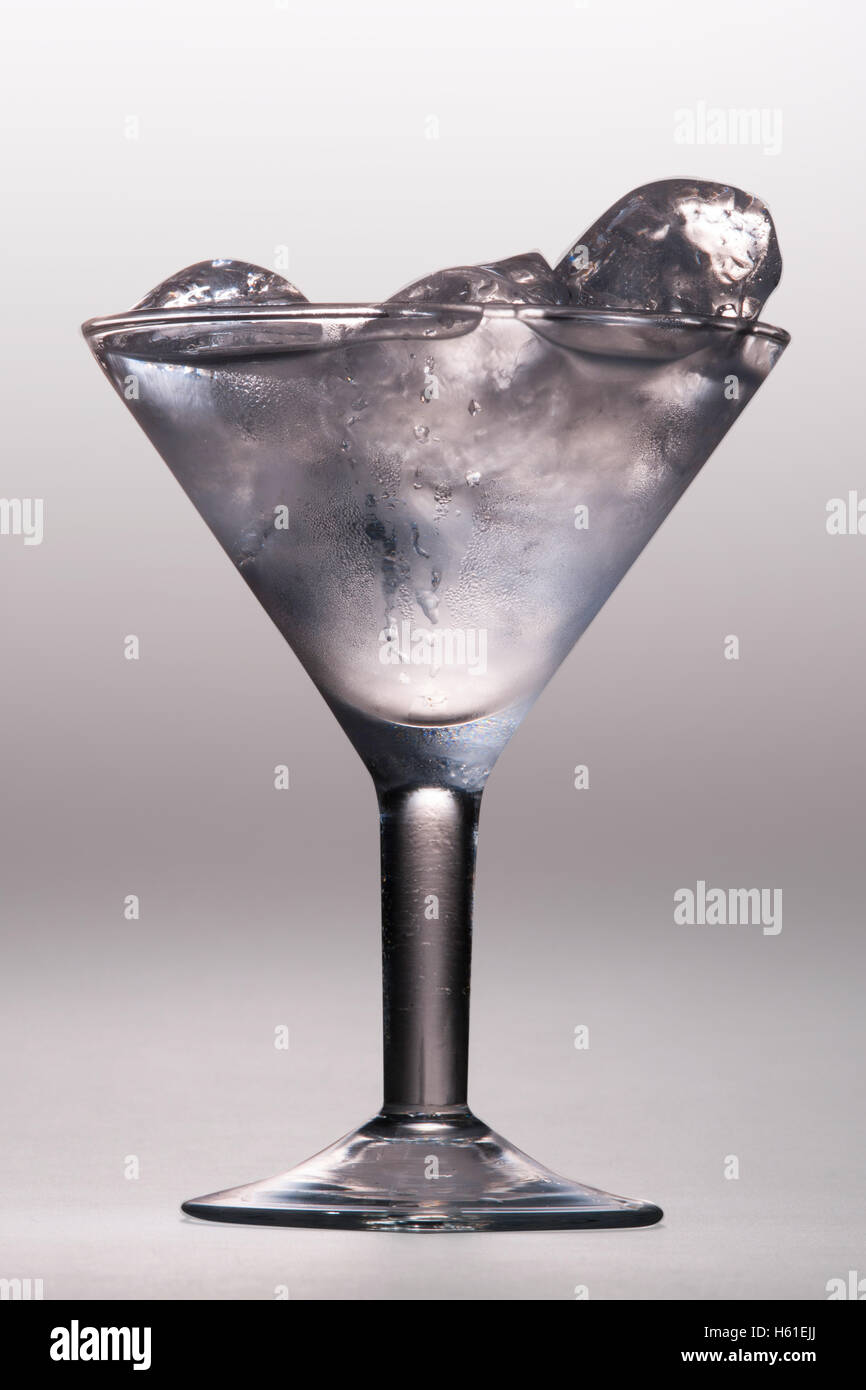 cold splashing water drink with ice cube Stock Photo - Alamy
