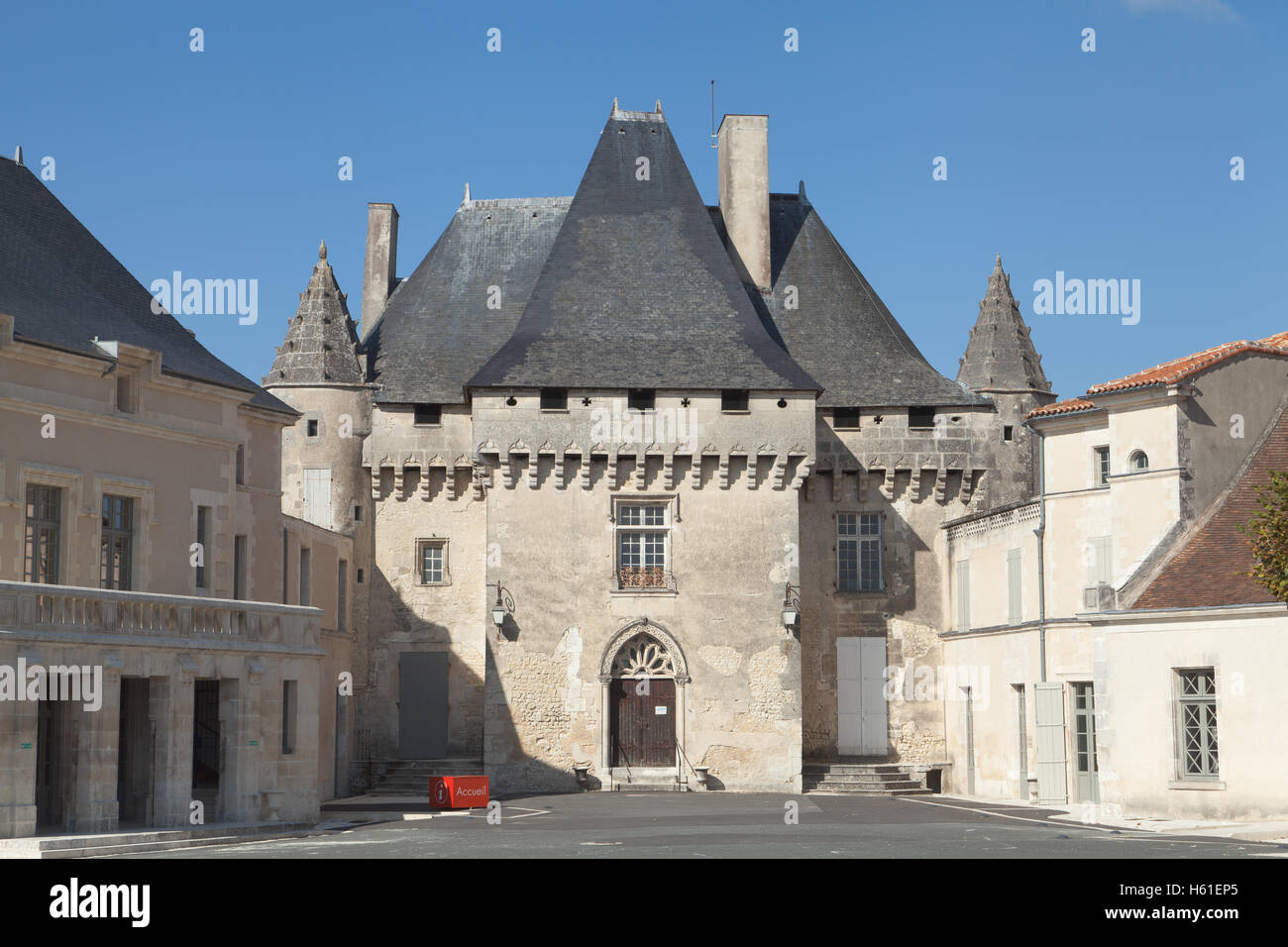 The Château de Barbezieux, BarbezieuxSaintHilaire, Charente