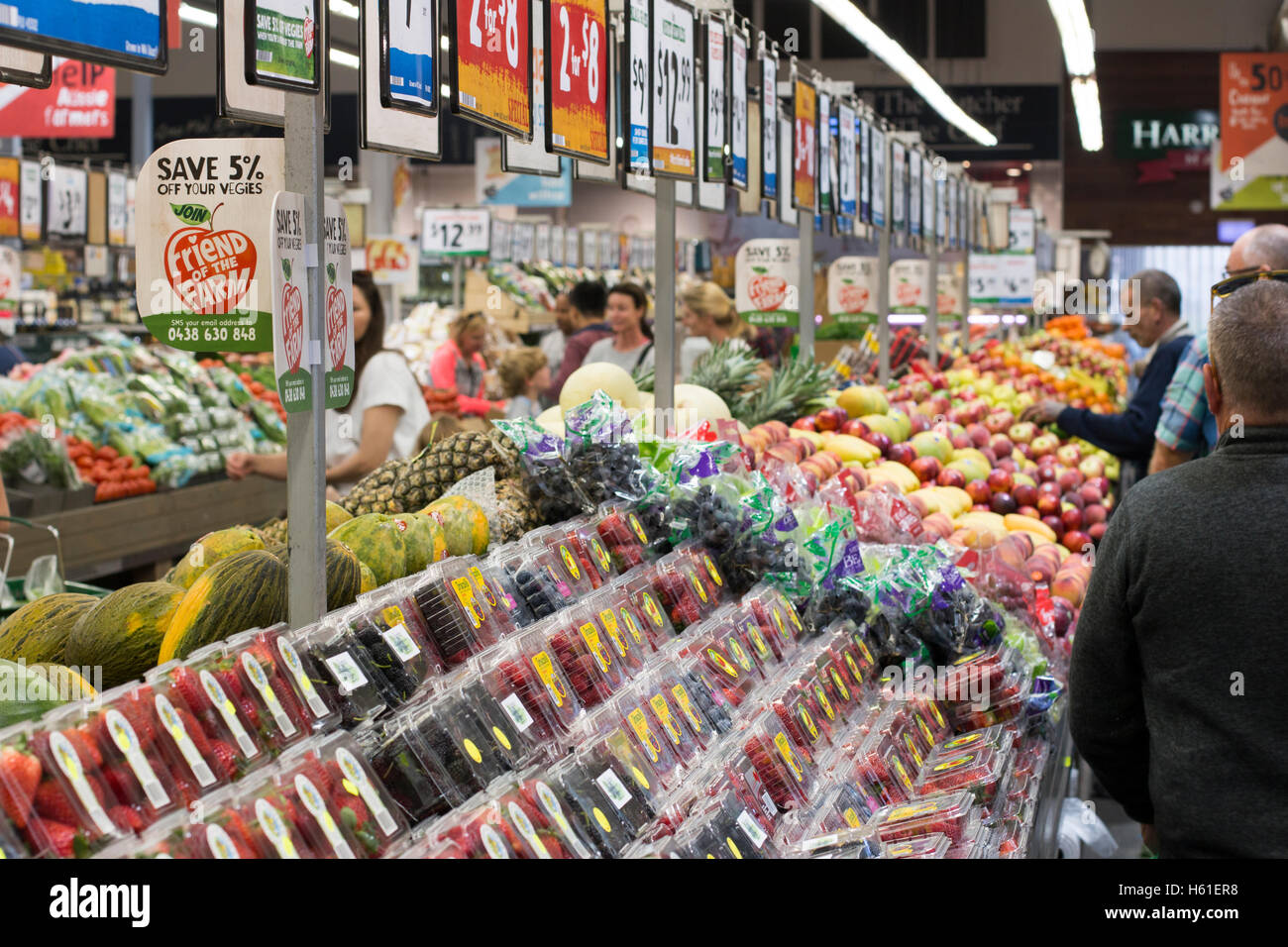 Blueberries grocery store hires stock photography and images Alamy