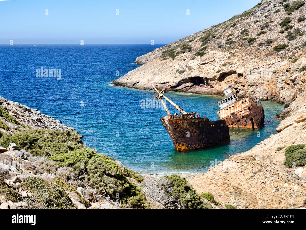 Olympia wreck Stock Photo Alamy
