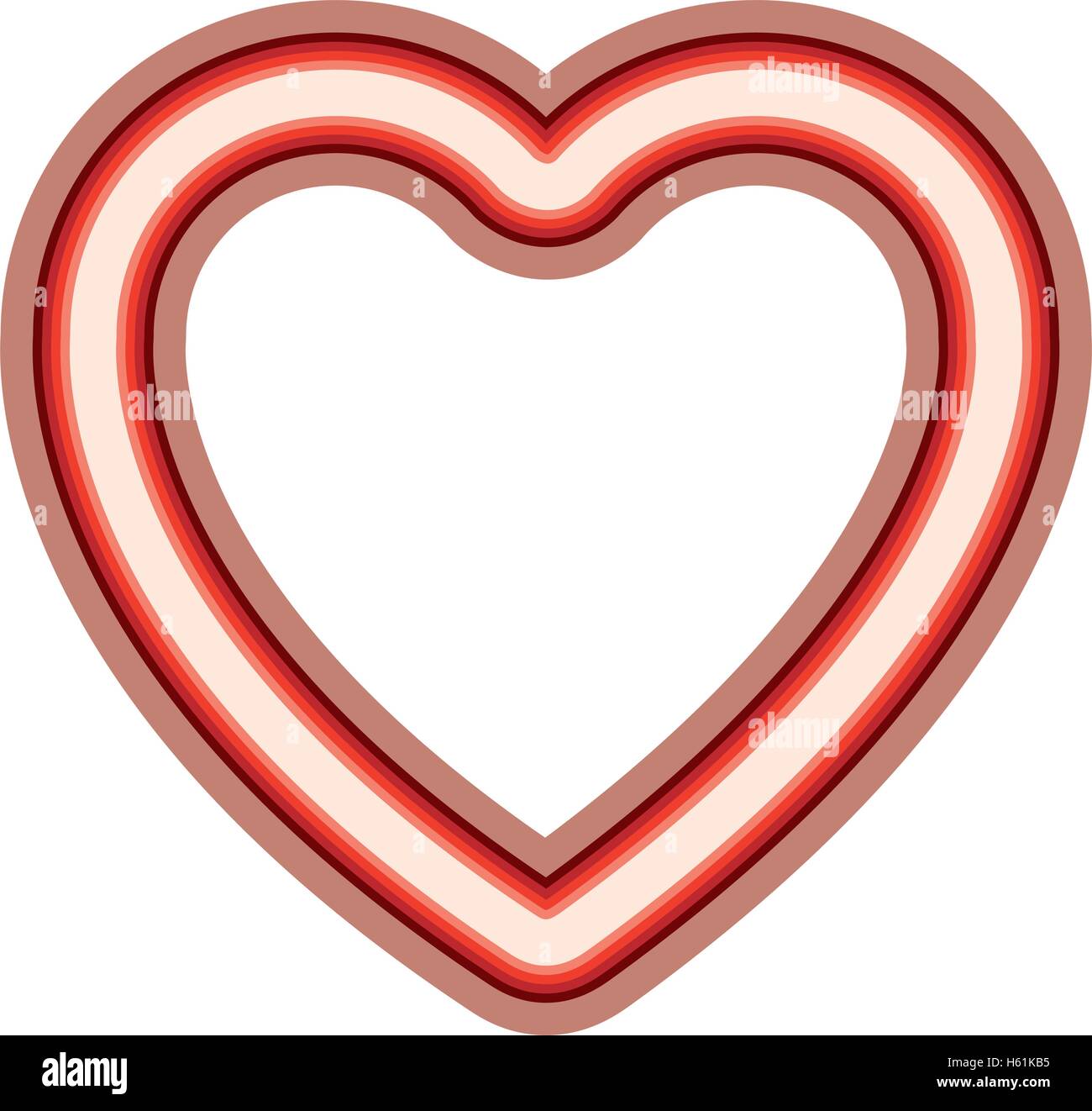 neon heart icon Stock Vector Image & Art - Alamy