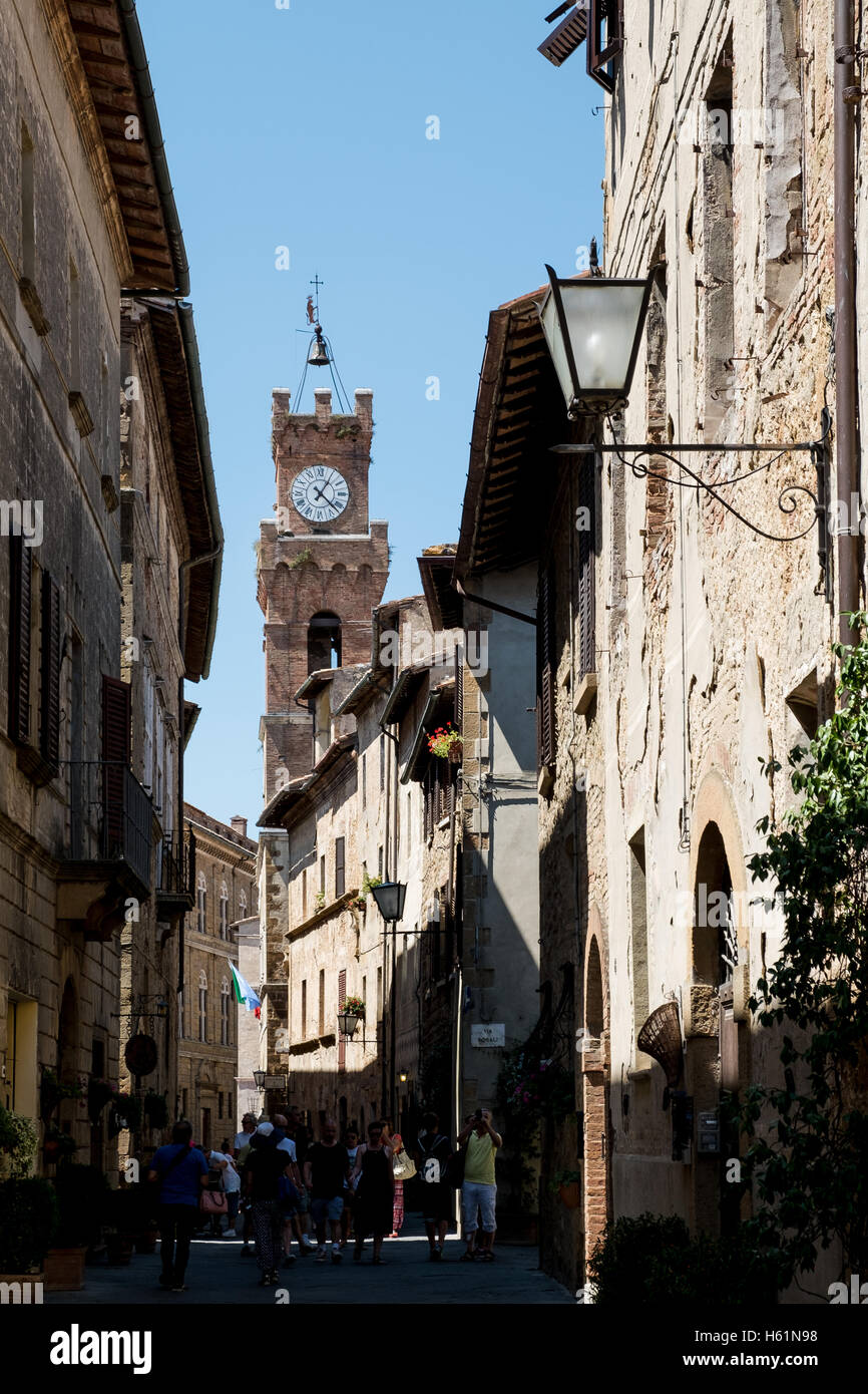 Pienza, Tuscany, Italy Stock Photo