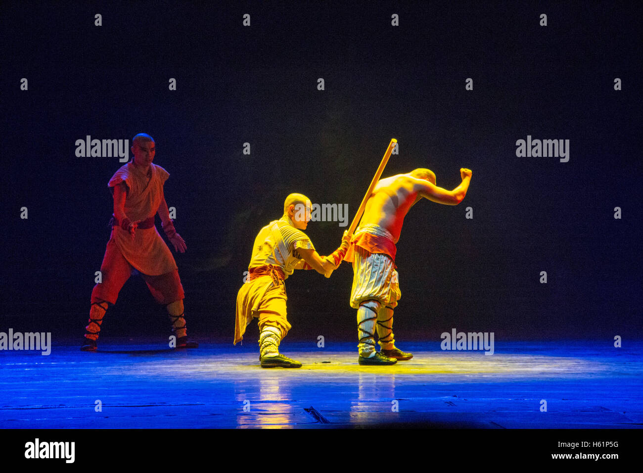 The legend of Kung Fu, performance at Red Theatre Beijing. Wonderful