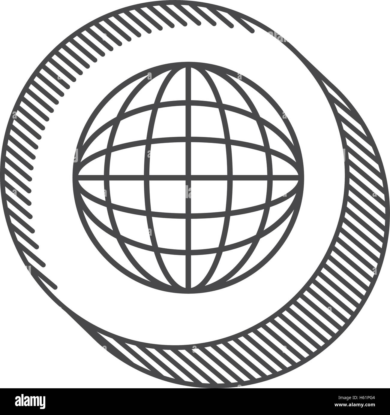 planet earth icon Stock Vector Image & Art - Alamy