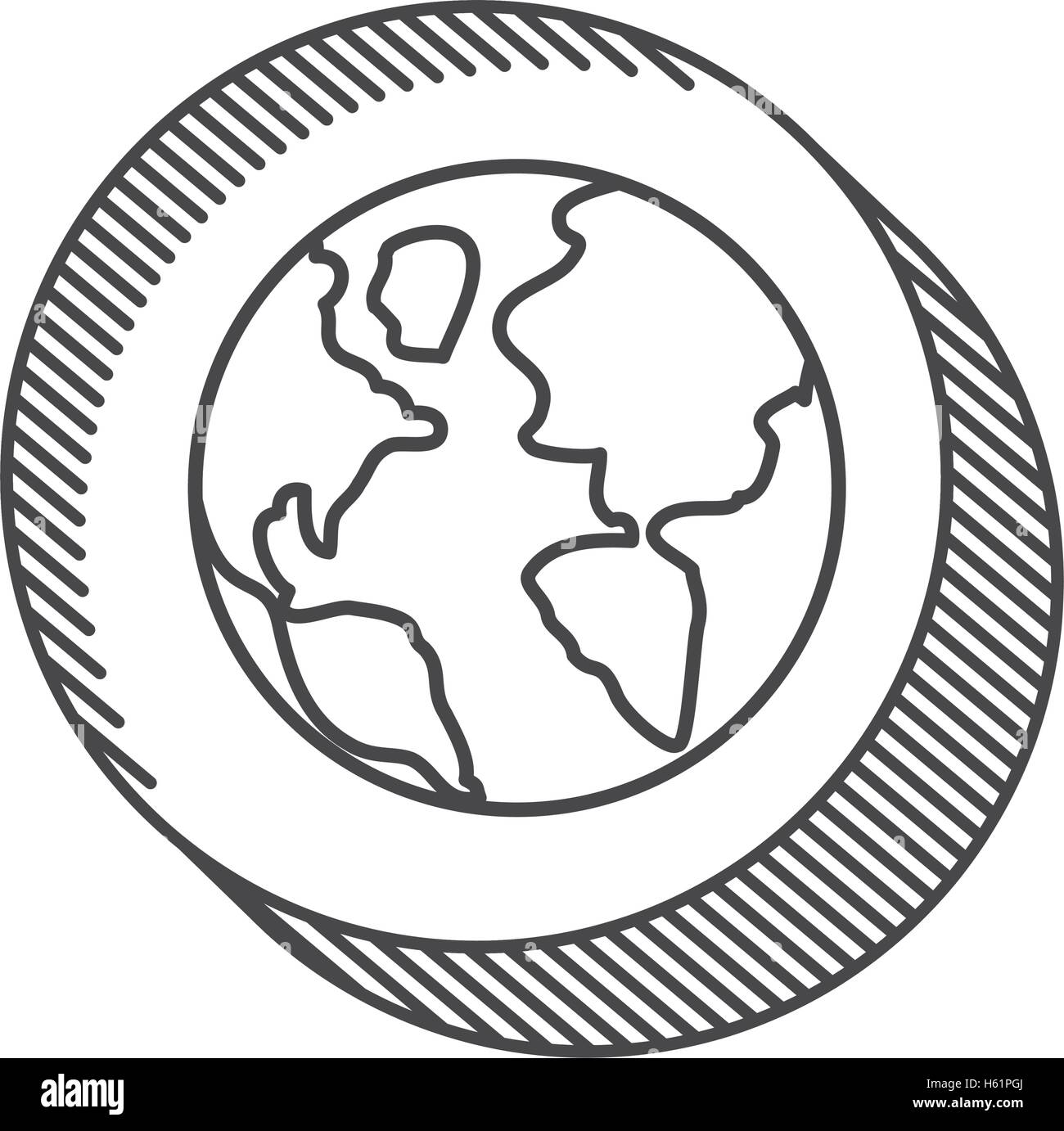 earth planet icon Stock Vector Image & Art - Alamy