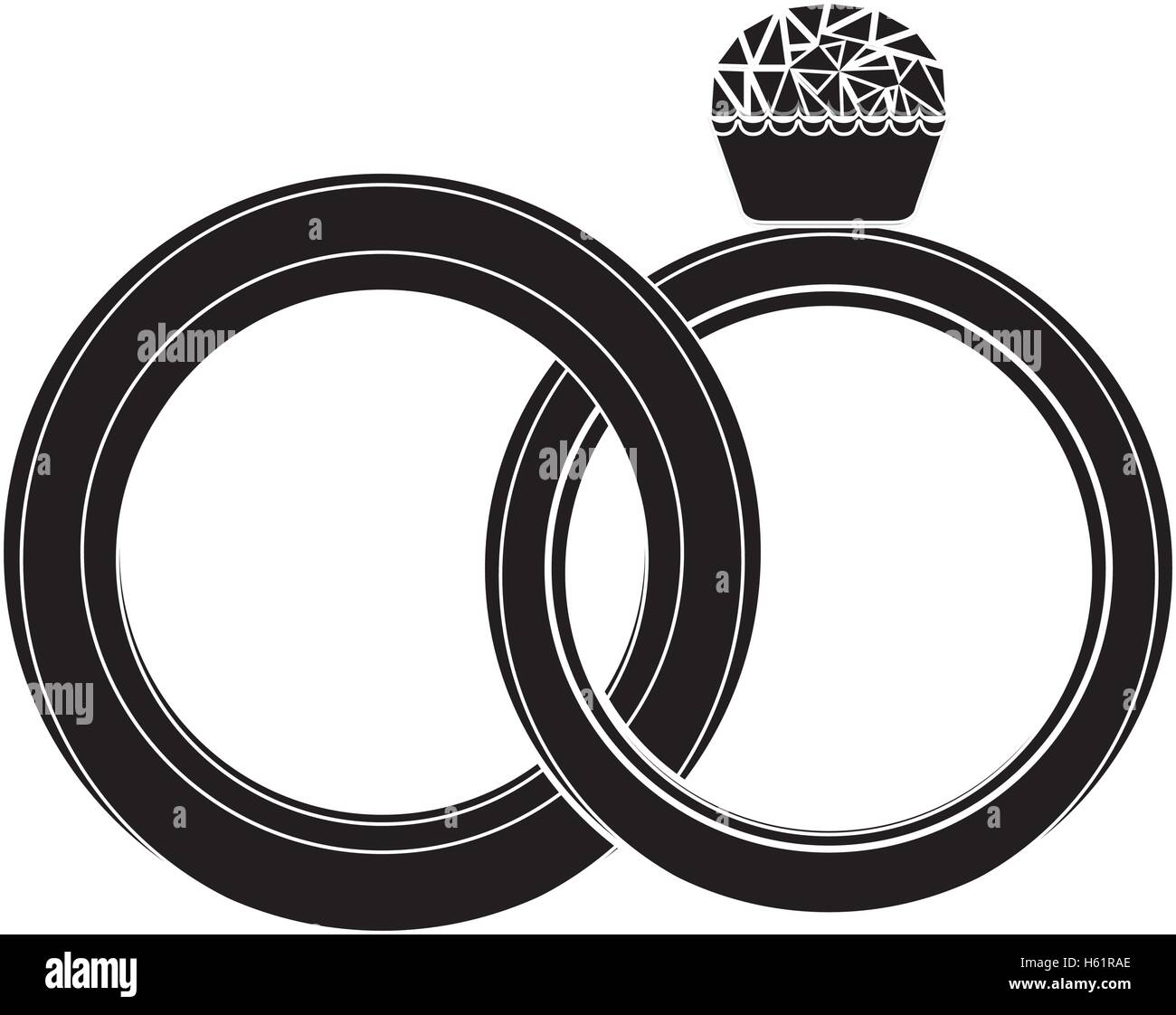 diamond ring icon Stock Vector Image & Art - Alamy
