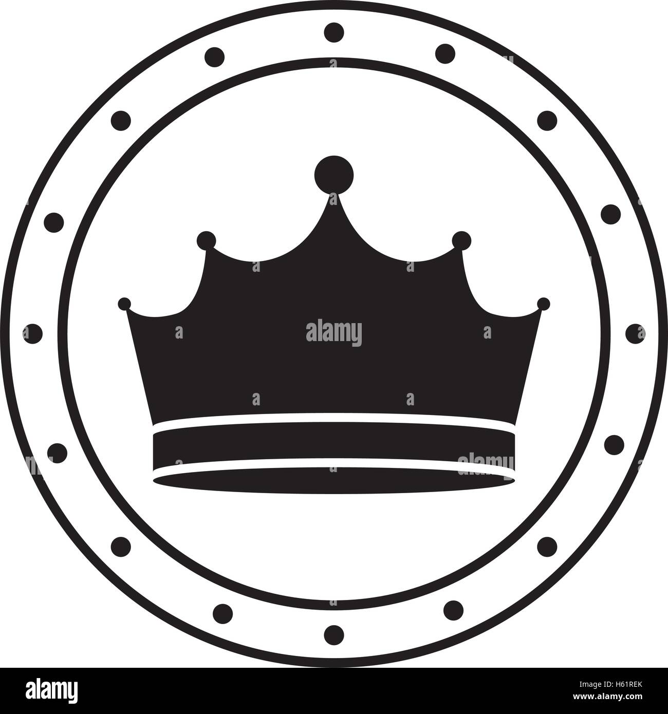 king crown icon Stock Vector Image & Art - Alamy