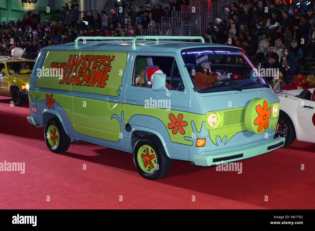 The Mystery Machine at the 84th Annual Hollywood Christmas Parade - 'The Magic of Christmas' Featuring Marine Toys for Tots Foundation - November 29, 2015 Stock Photo
