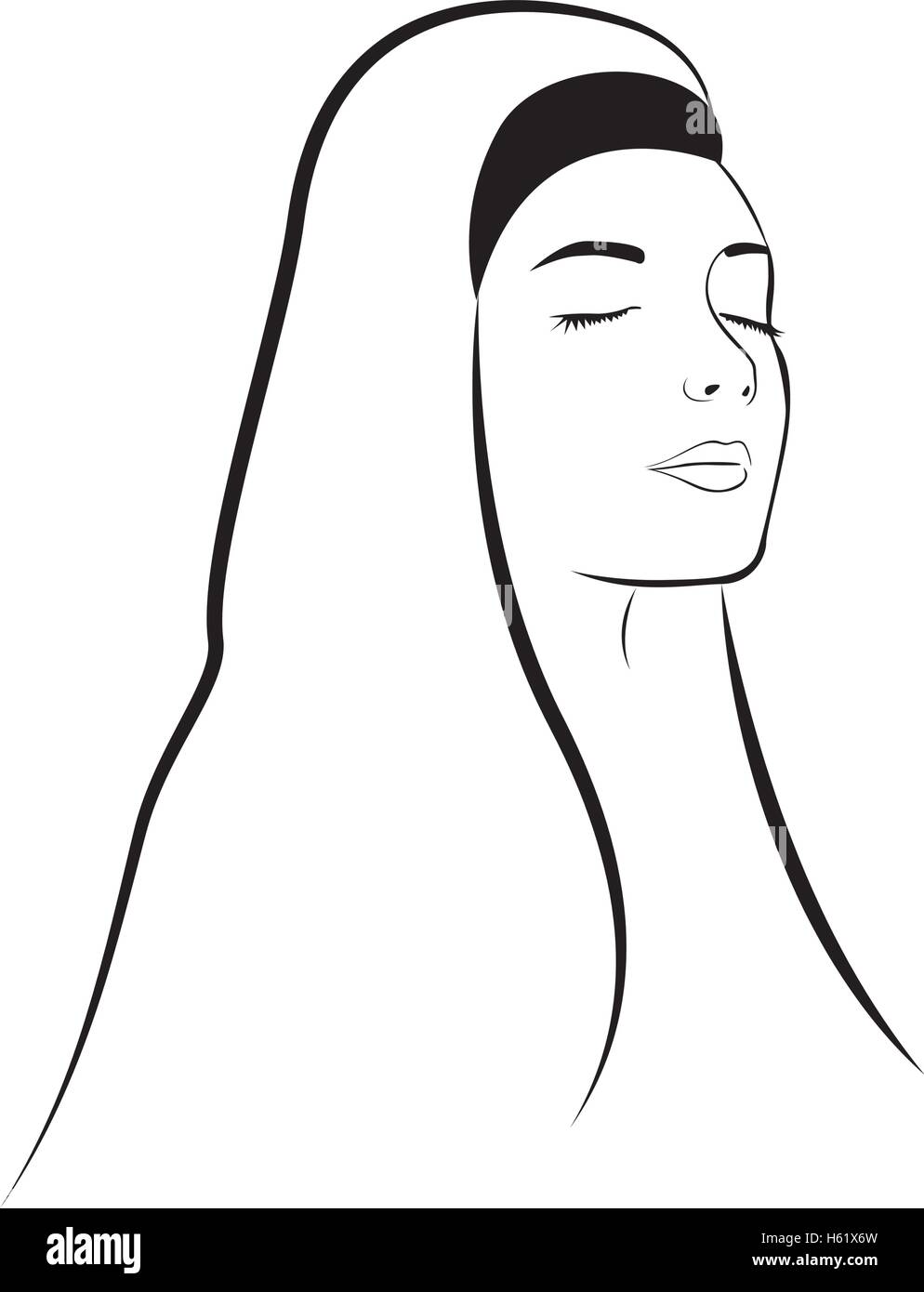 virgin mary design Stock Vector Image &amp; Art - Alamy