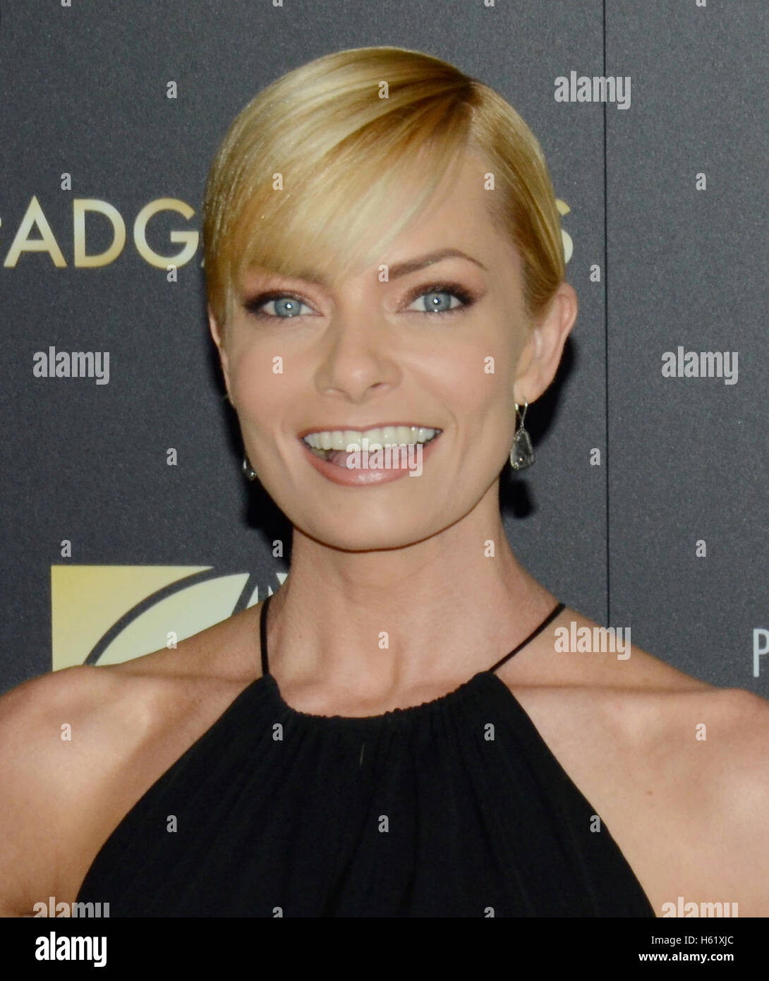 Jaime Pressly attends the Art Directors Guild 20th Annual Excellence In Production Awards at the Beverly Hilton Hotel in Beverly Hills on January 31, 2016 Stock Photo