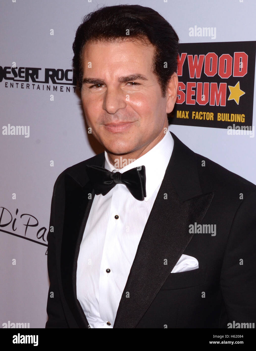 Vincent De Paul arrives at the 1st Annual Roger Neal Style Hollywood Oscar Viewing Dinner at The Hollywood Museum on February 28, 2016. Stock Photo