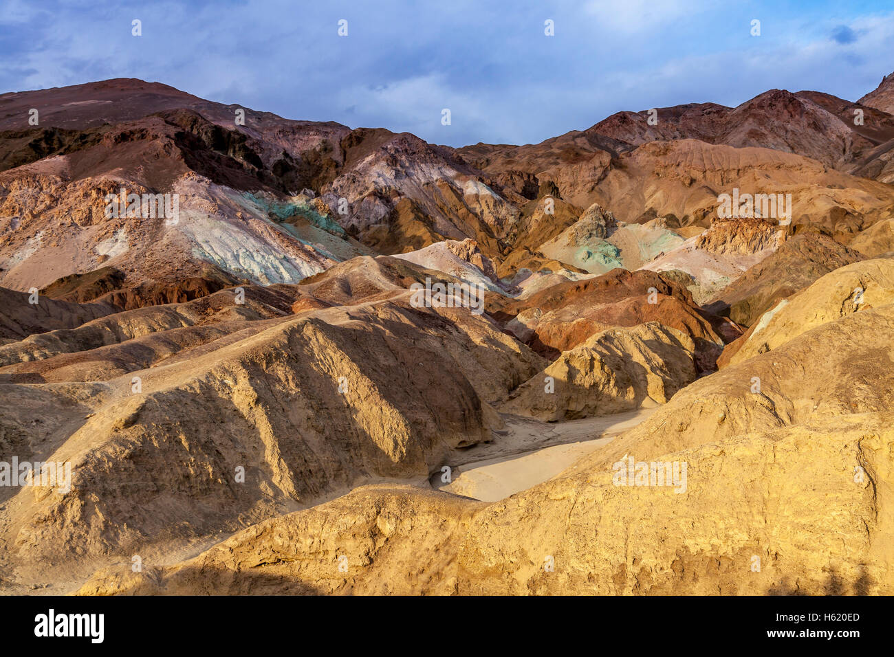 Artist's Palette, Death Valley, California, USA Stock Photo