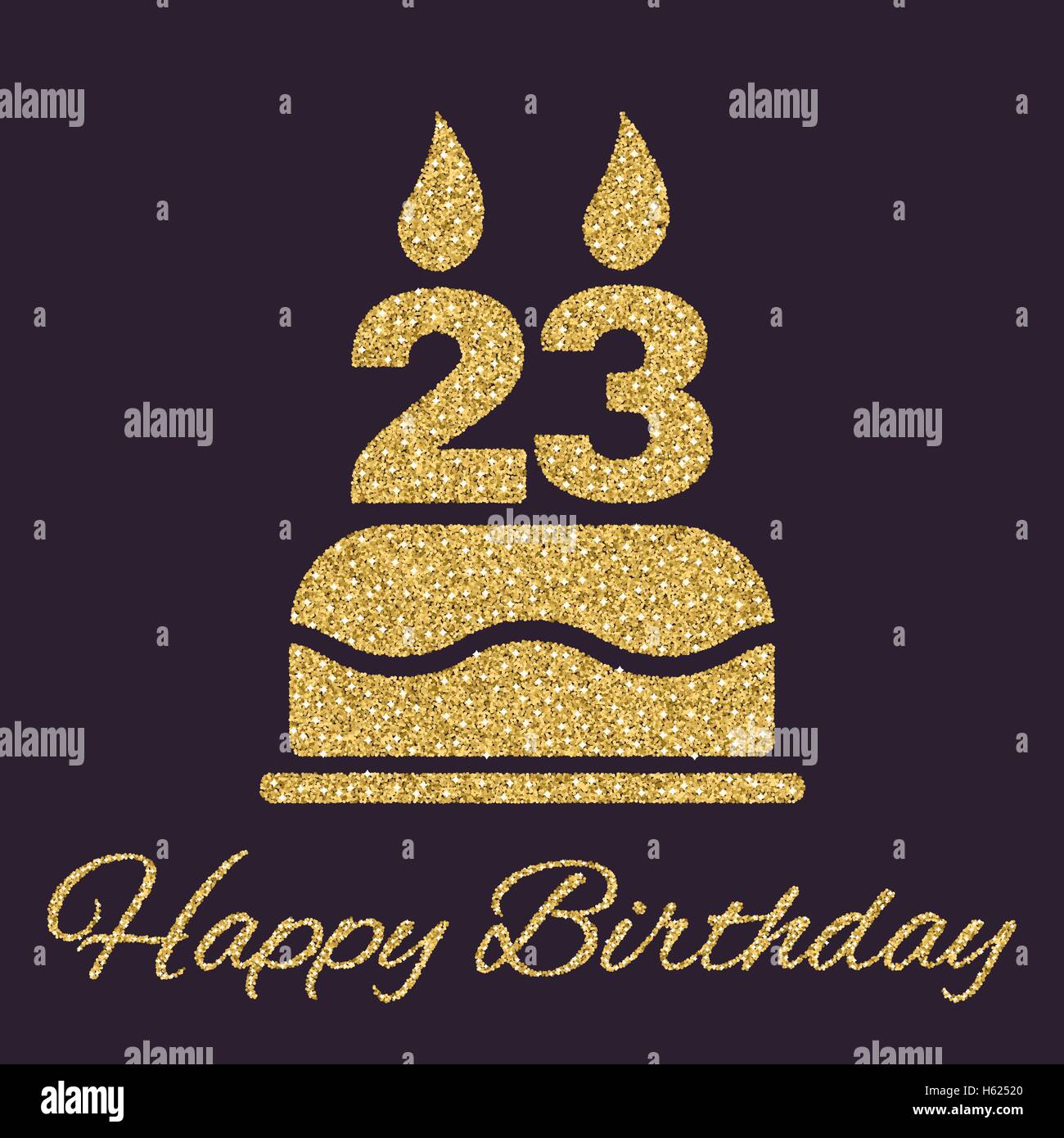 23 Birthday Logo High Resolution Stock Photography And Images Alamy