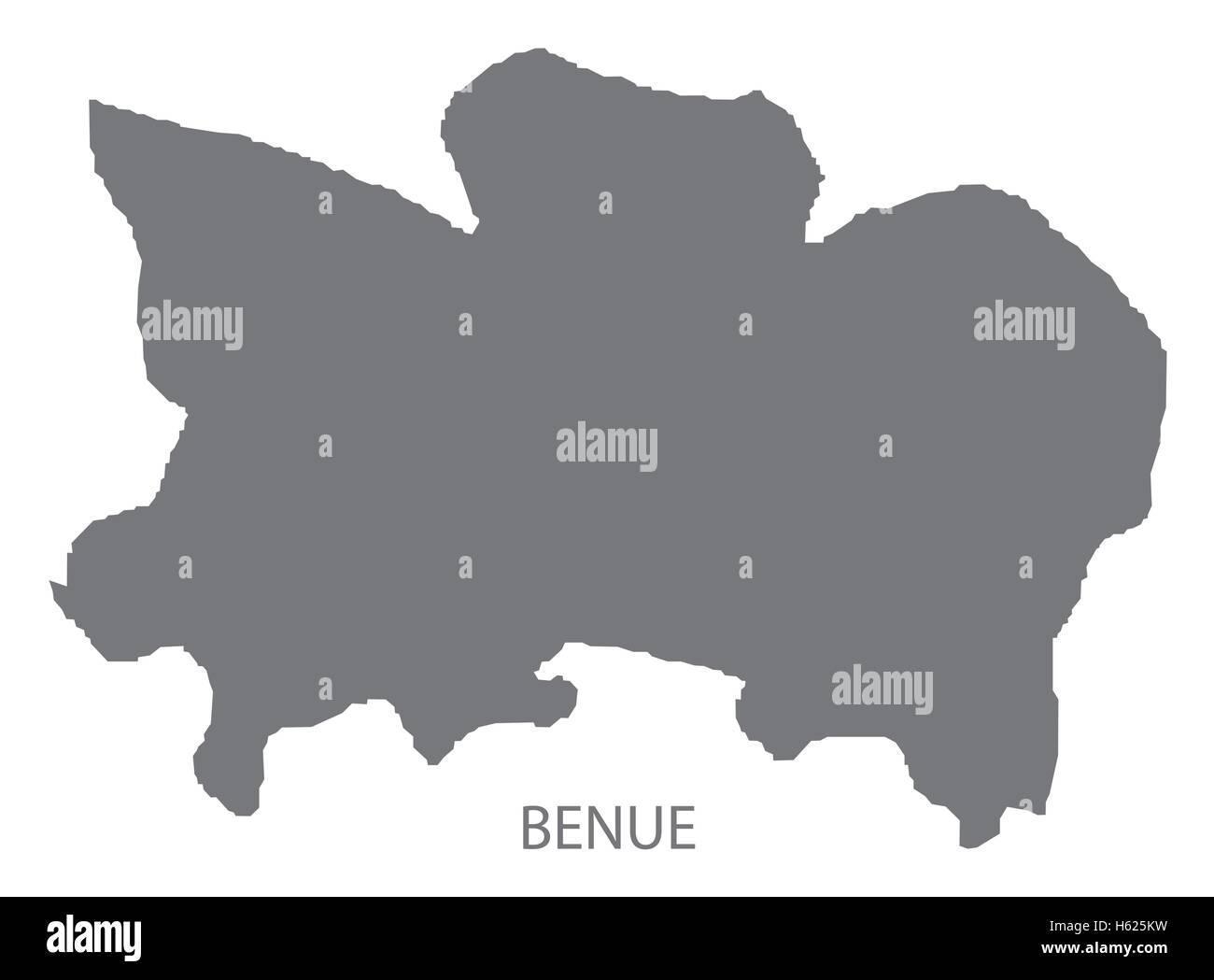 Benue State Map In Nigeria Benue Nigeria High Resolution Stock Photography And Images - Alamy