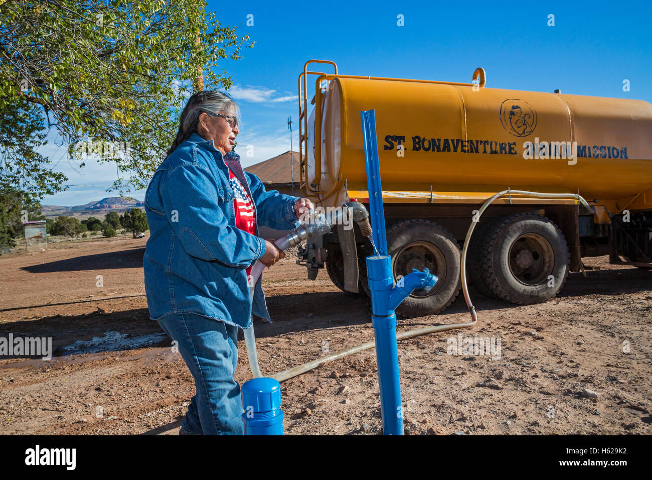 Thoreau, New Mexico Darlene Arviso of St. Bonaventure Indian Mission