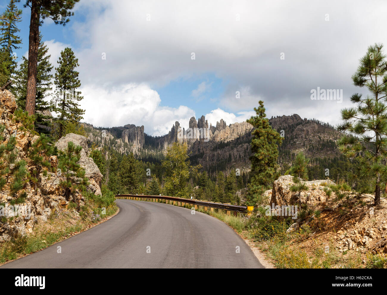 Needles Highway, Custer State Park, South Dakota Stock Photo Alamy