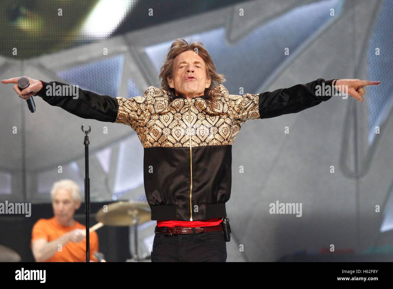 Las Vegas, NV, USA. 22nd Oct, 2016. Mick Jagger of The Rolling Stones