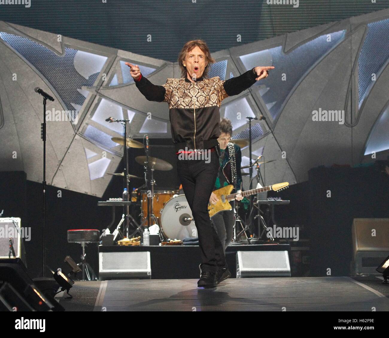 Las Vegas, NV, USA. 22nd Oct, 2016. Mick Jagger of The Rolling Stones