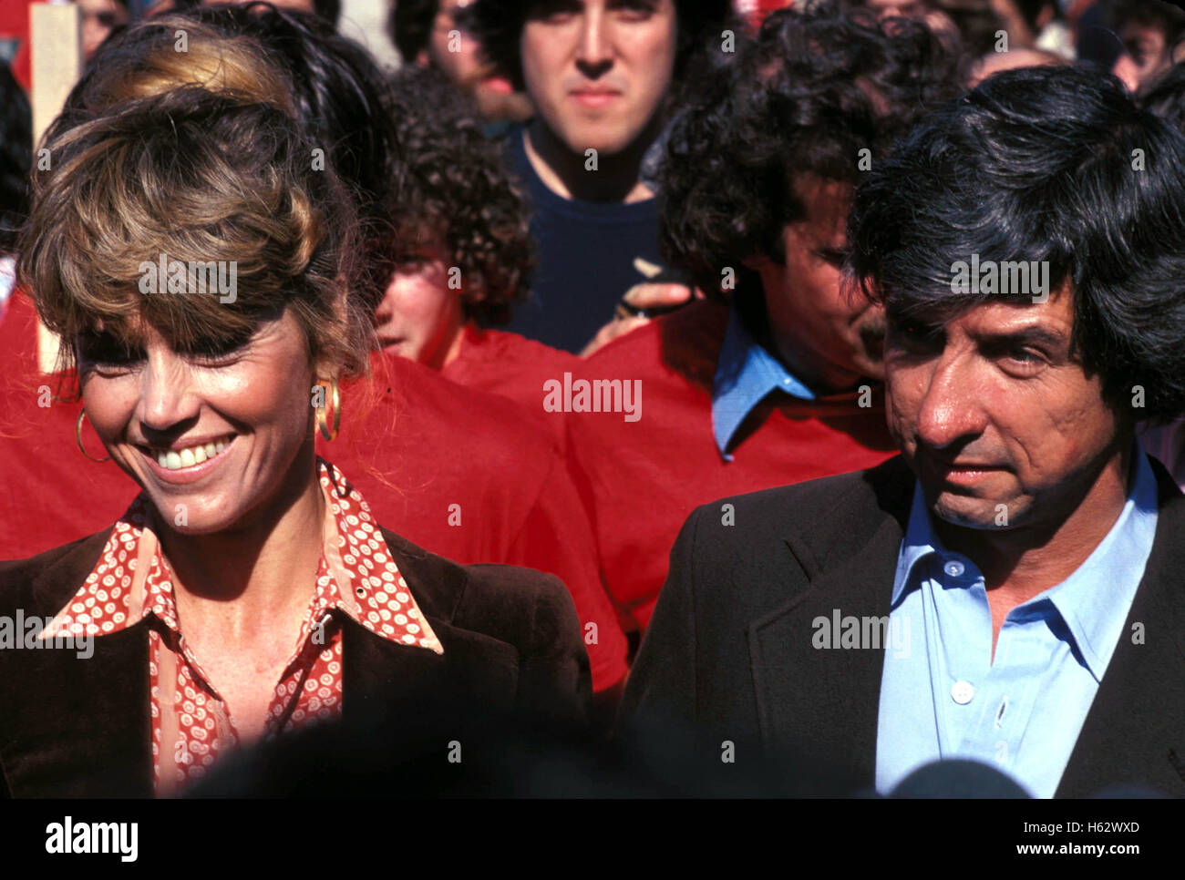 R2876.Jane Fonda And Husband Tom Hayden.1979. 15th July, 2005. CHARLES ...