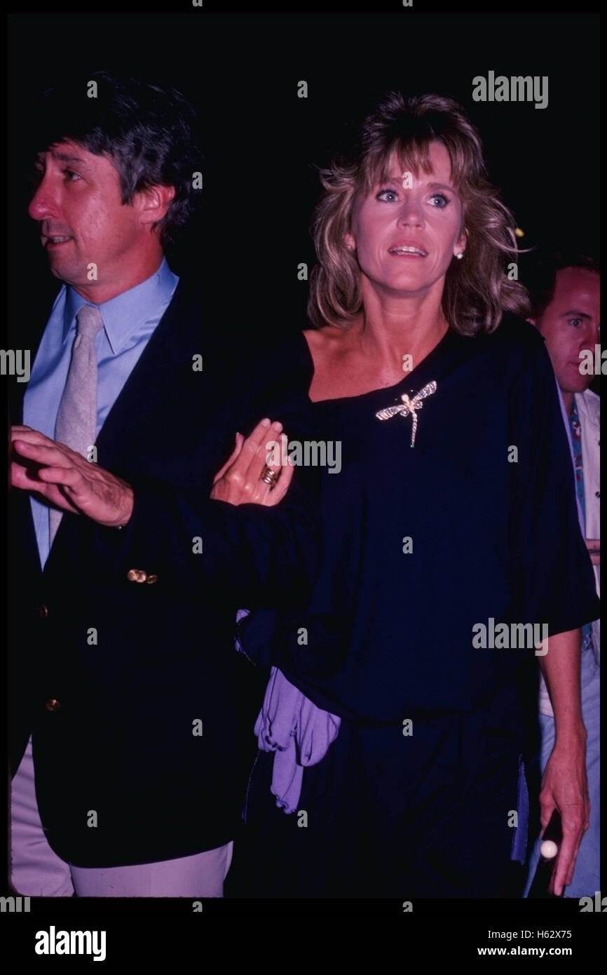 Hollywood, CA, USA; Actress JANE FONDA and husband politician TOM HAYDEN are shown in undated photo. (Michelson-Arroyo/date unknown) Mandatory Credit: Photo by Michelson/ZUMA Press Stock Photo