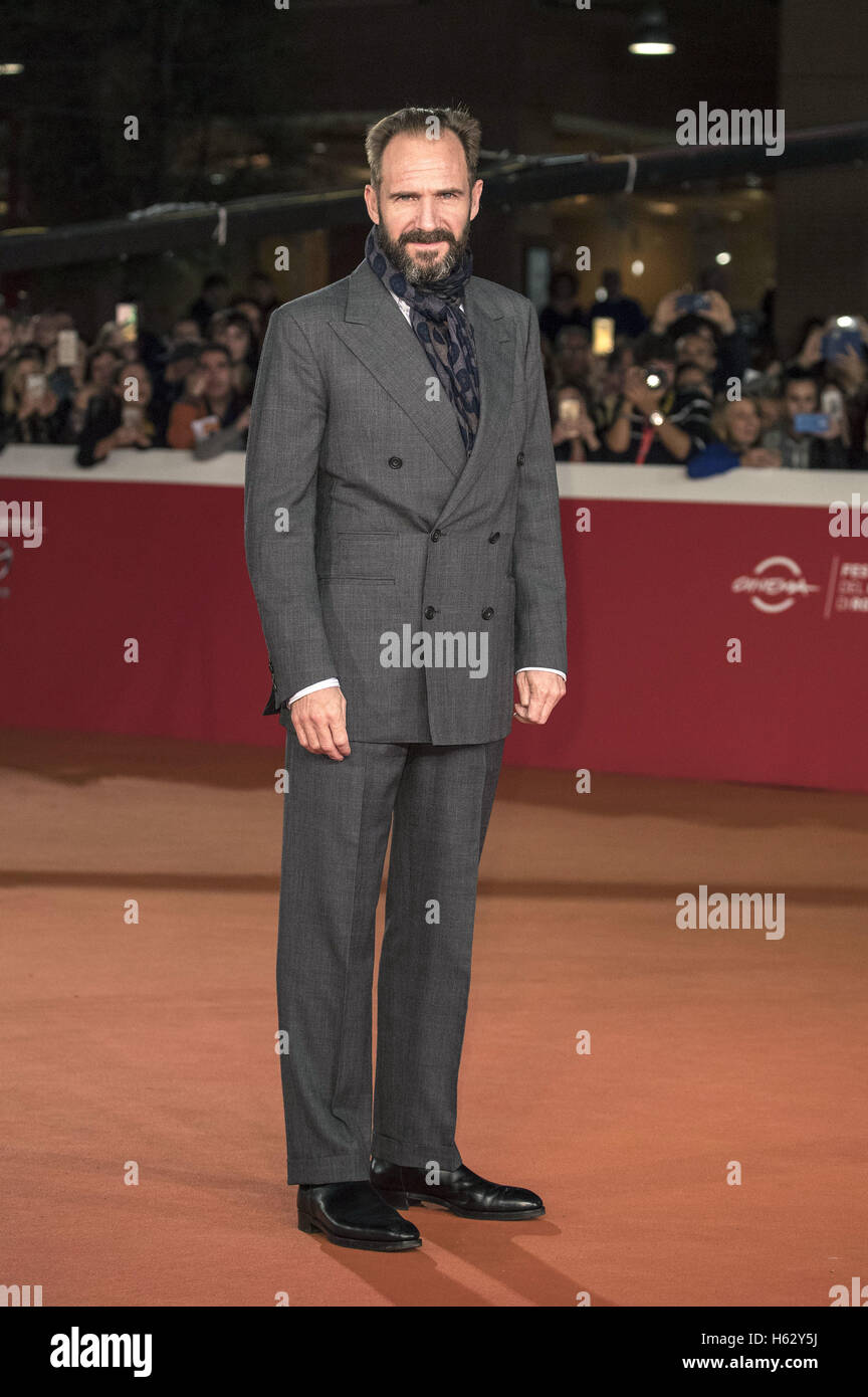 Rome, Italy. 22nd Oct, 2016. Ralph Fiennes attends 'The English Patient' special screening during the 11th Rome Film Festival at Auditorium Parco Della Musica on October 22, 2016 in Rome, Italy. | Verwendung weltweit/picture alliance © dpa/Alamy Live News Stock Photo