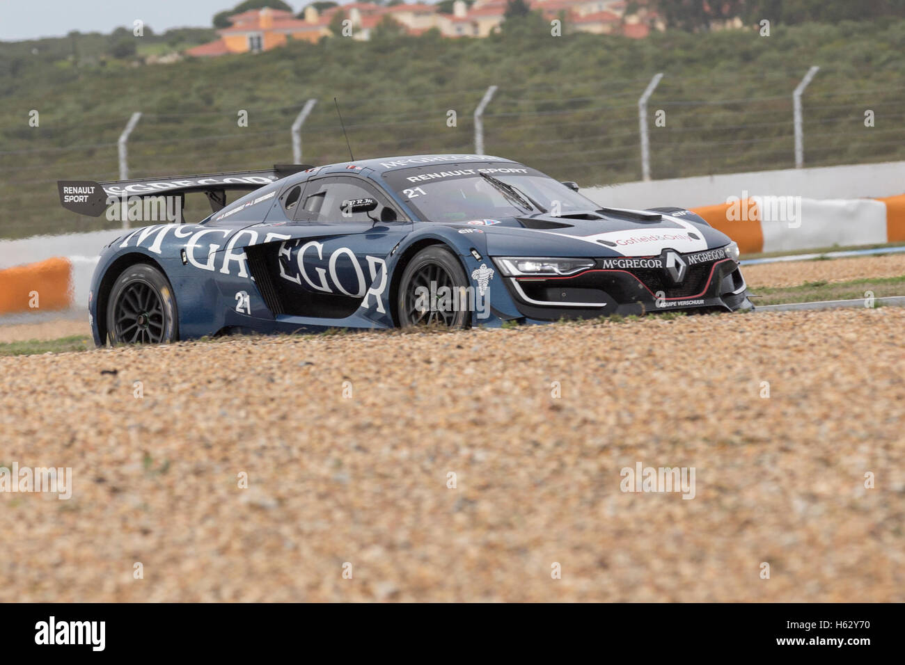 October 23, 2016. Estoril, Portugal. The #21 Equipe Verschuur (NED, driven by Pieter Schothorst (NED) and Jeroen Schothorst (NED) during the Race of Renault Sport Trophy, during the European Le Mans Series Week-End Estoril Credit:  Alexandre de Sousa/Alamy Live News Stock Photo