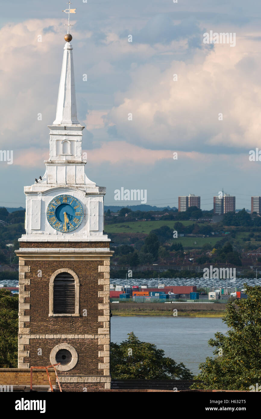 St Church in Gravesend Stock Photo Alamy