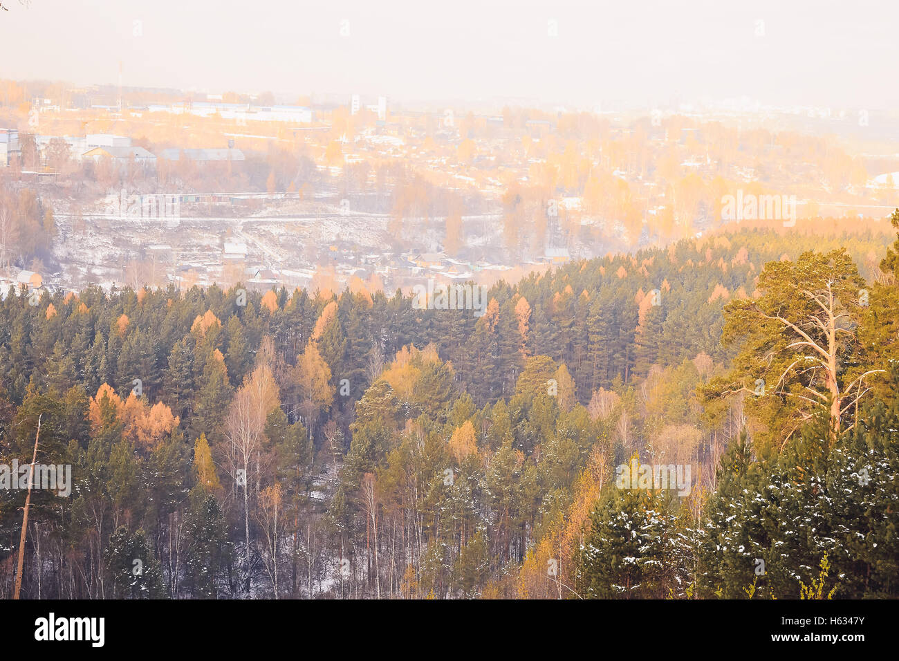 Beautiful autumn scenery Stock Photo - Alamy