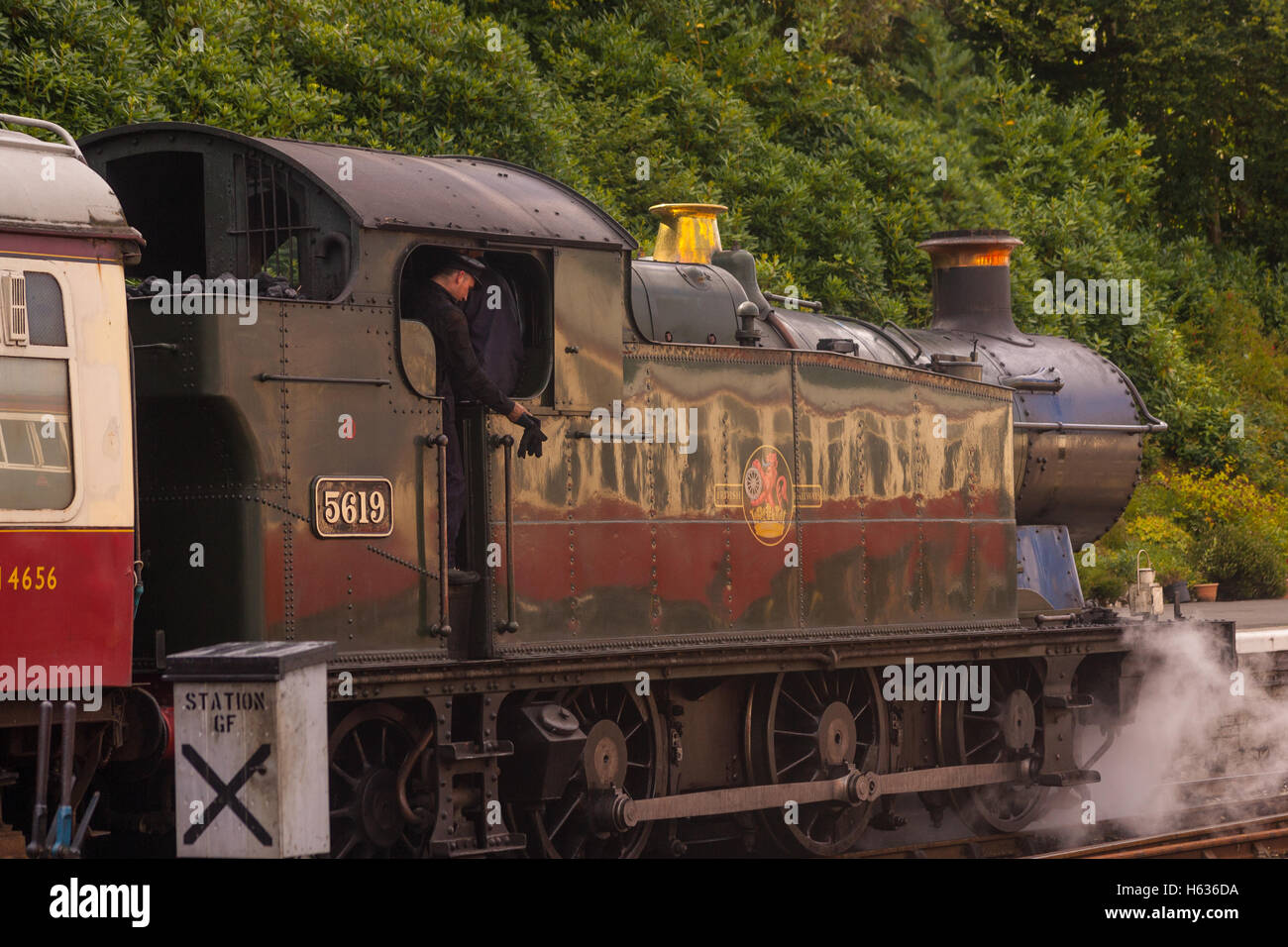 Bodmin Steam Engine Stock Photo - Alamy