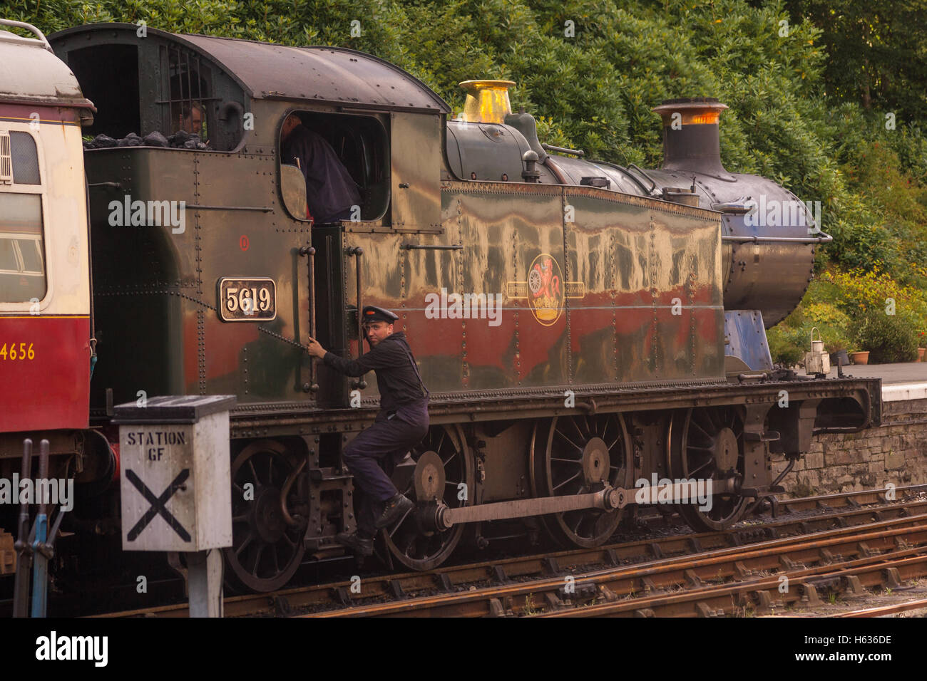 Bodmin Steam Engine Stock Photo - Alamy