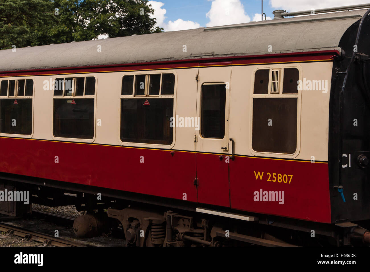 Old Railway Carriages Stock Photos & Old Railway Carriages Stock Images