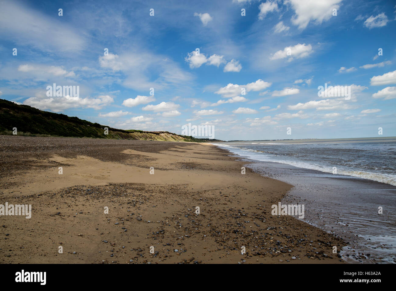 Dunwich Beach, Suffolk Stock Photo Alamy