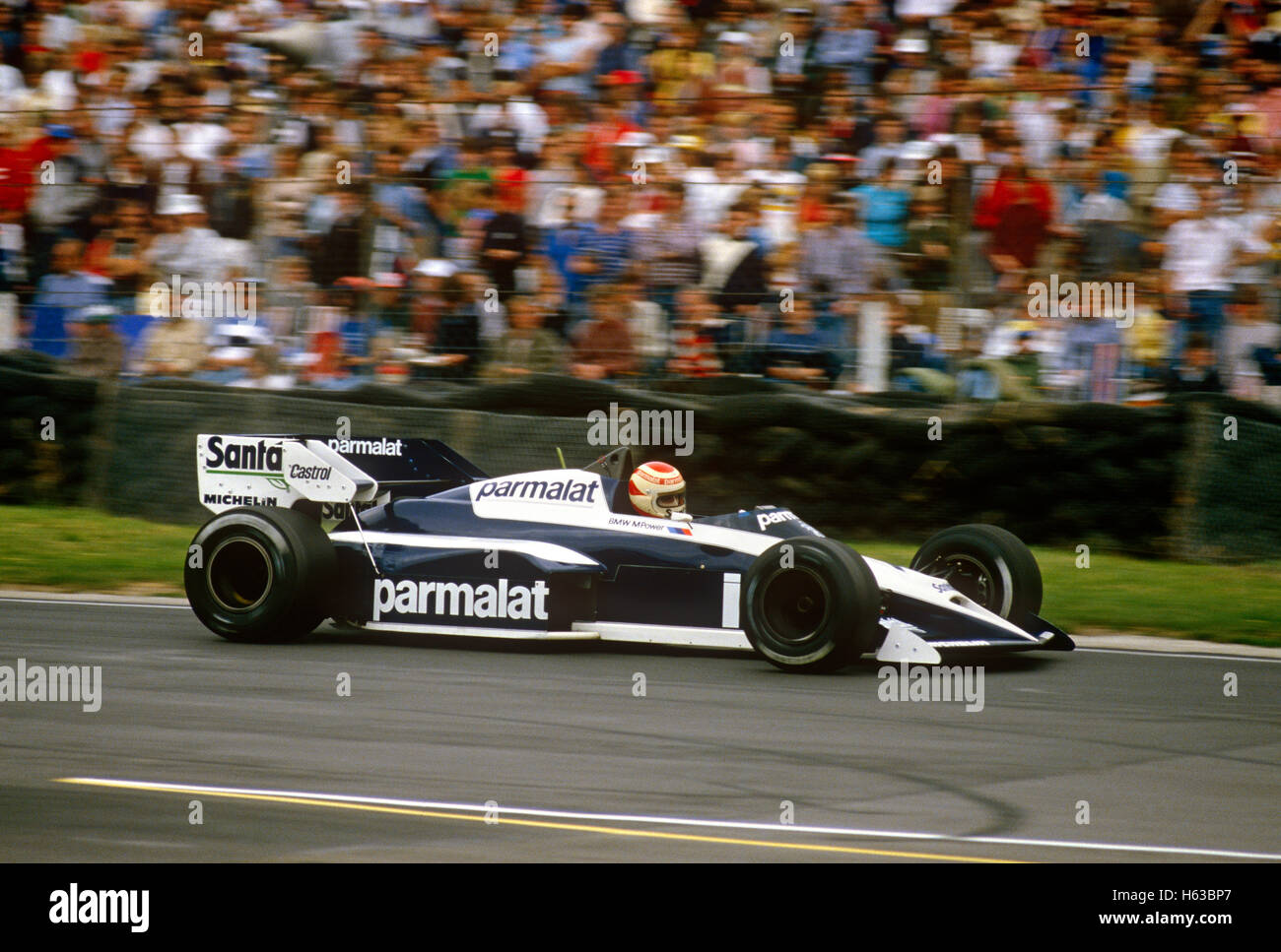 Brabham BMW BT52 racing car at the Festival of Speed 2022 at