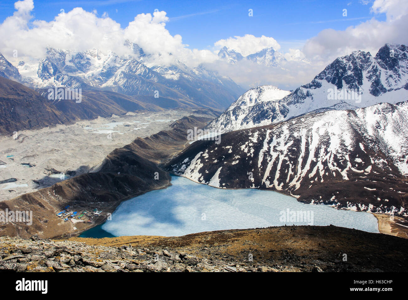 Gokio lake, Nepal, Himalayas Stock Photo - Alamy