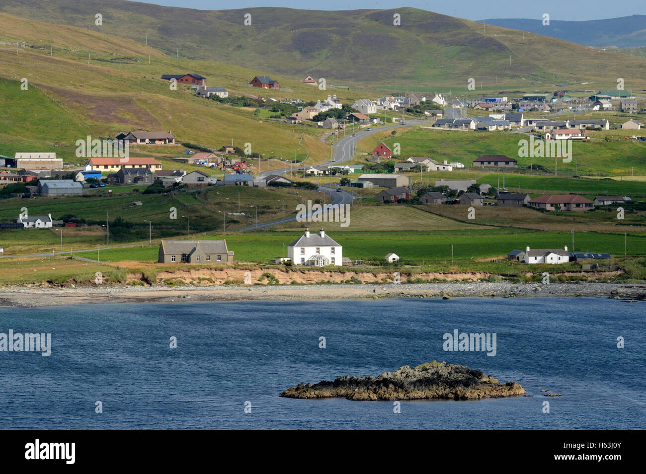 Shetland Isles the UK's most northerly inhabited islands with a