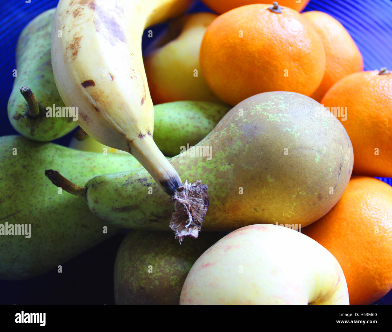 A bowl with fruits Stock Photo