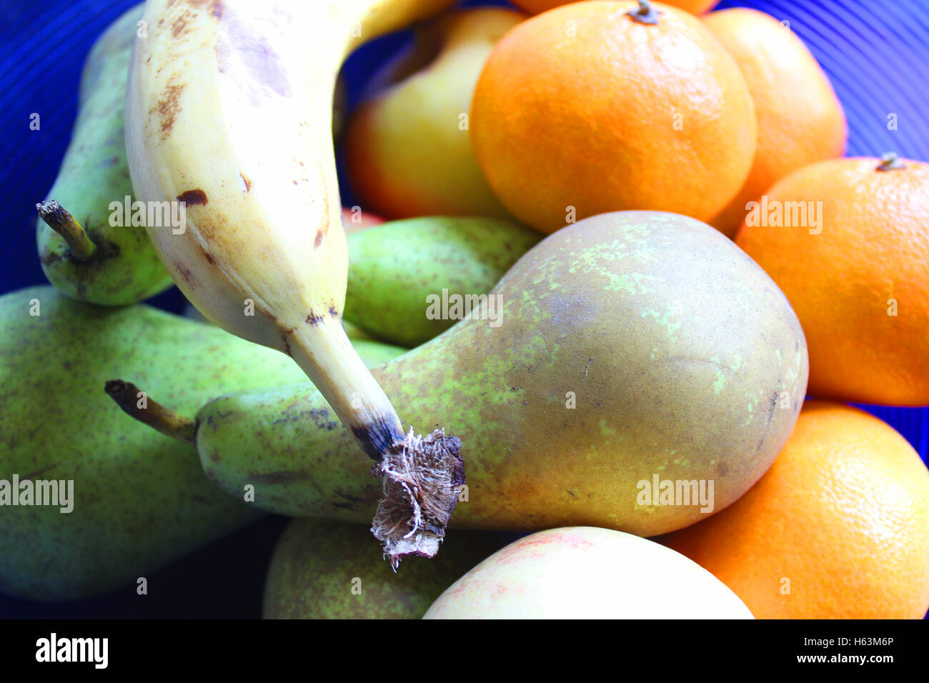 A bowl with fruits Stock Photo