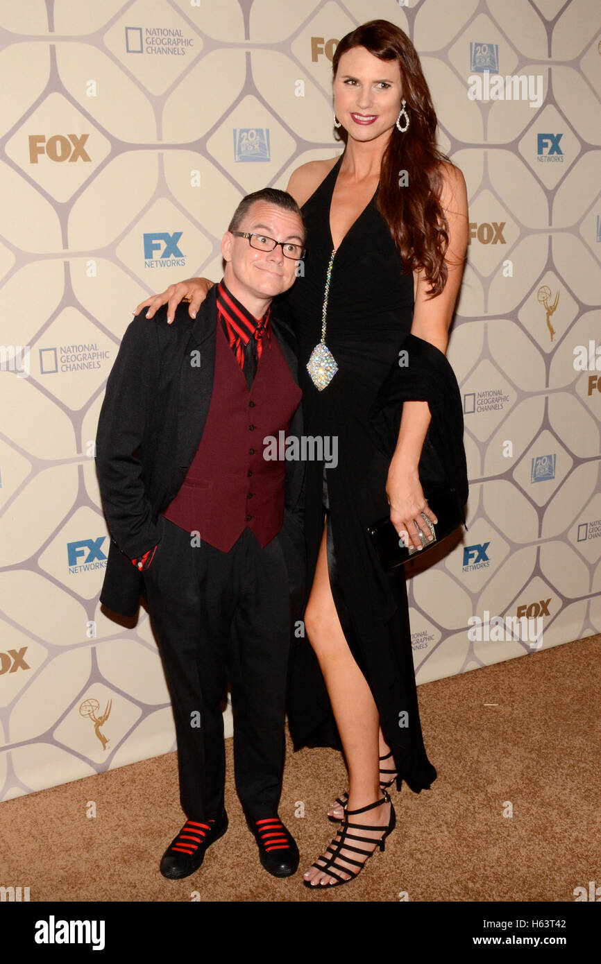 Model Amazon Eve aka Erika Ervin attends the 67th Primetime Emmy Awards Fox  after party on September 20, 2015 in Los Angeles, California Stock Photo -  Alamy